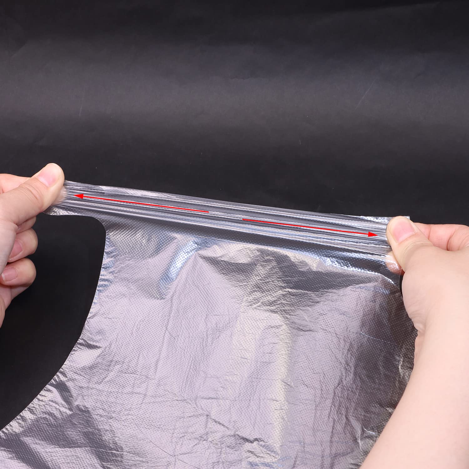 300 calcetines de plástico transparente para hidratar los pies, cera de parafina, revestimientos de baño para bolsas de cuidado de pies, prueba la cubierta de zapatos (calcetín para pies) 4