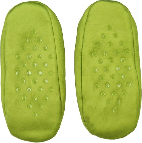Miniatura 2 de Bioworld Dr. Seuss The Grinch That Stole - Pantuflas de Navidad con suela antideslizante para mujeres y hombres, The Grinch