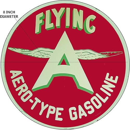 Miniatura 19 de Brotherhood Letrero de gas vintage de reproducción de letreros de metal vintage, letrero redondo de metal para garaje y hogar, 8 pulgadas de