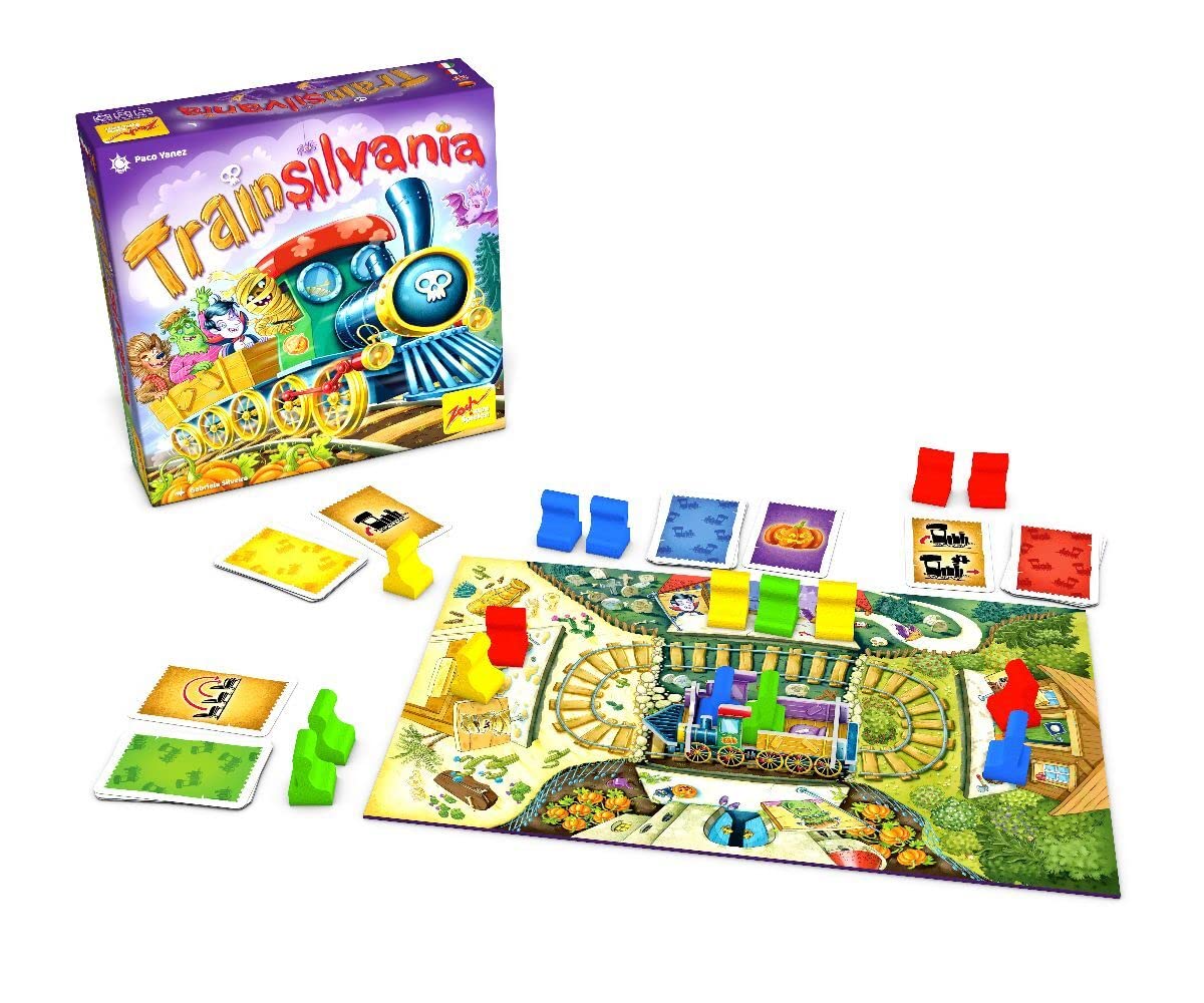 Zoch 601105170 Trainsilvania - Juego de mesa para niños (2-4 jugadores)