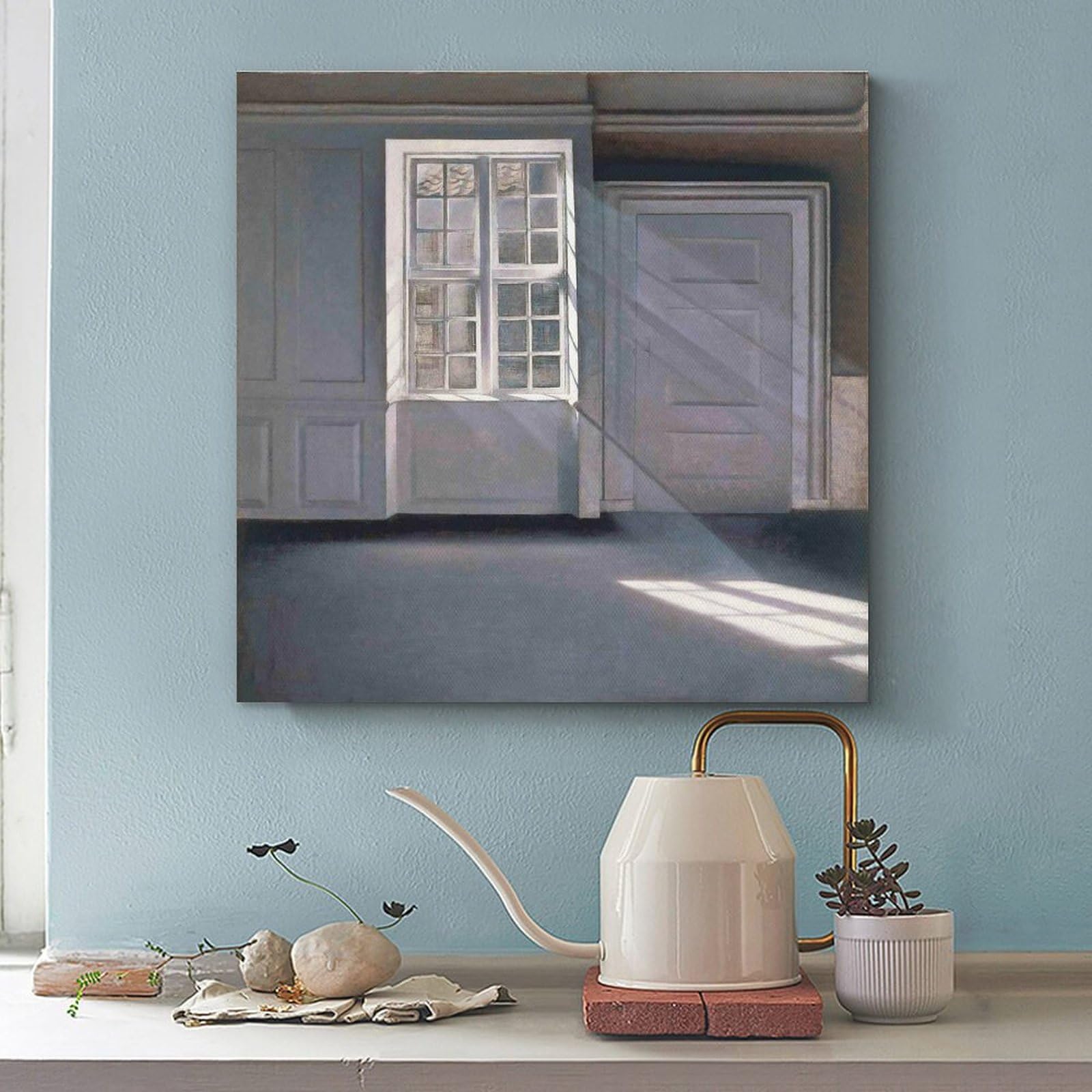 Amazon.co.jp: Vilhelm Hammershoiヴィルヘルムハンマースホイ偉大な