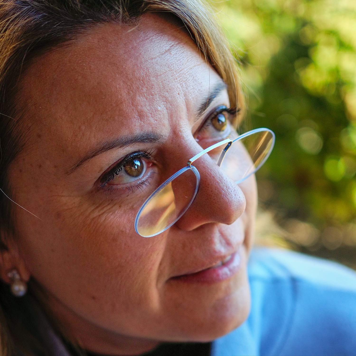 DIDINSKY Louvre lunettes de lecture sans branches pince-nez | Ultralégères 6 g, compactes, avec étui et adhésif pour téléphone ; style rétro, +1,0 à +3,0.