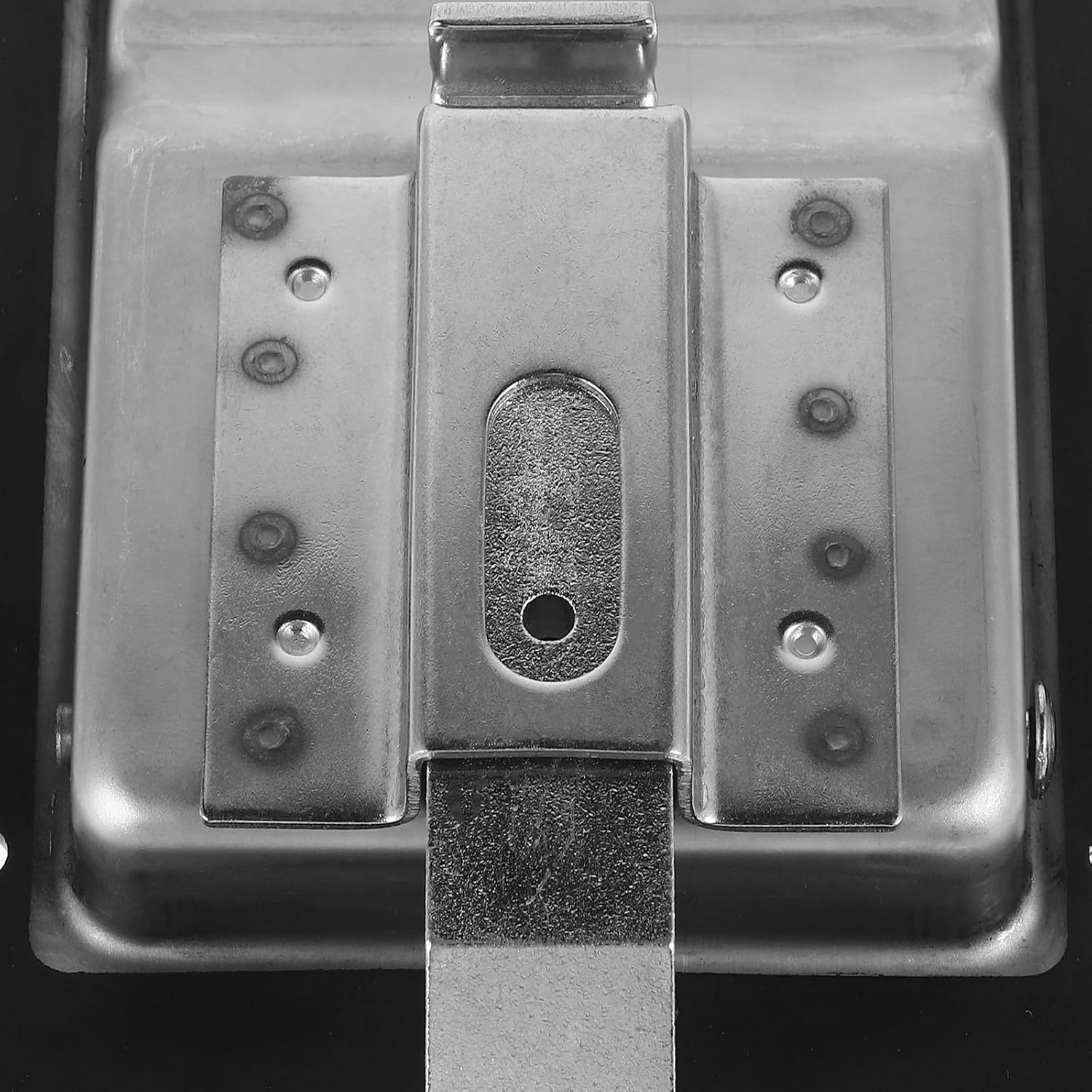 Stainless Steel Rv Paddle Latch Panel for Trailer Tool Storage and Truck Tool Compartment Lock, Flush Mount Multi-Function Truck Part Suitable for Camper and Towing Equipment