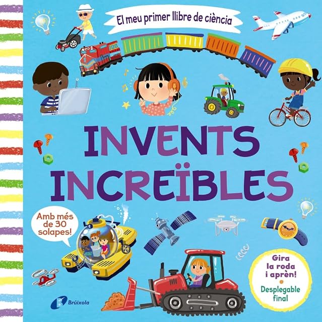 Portada de El meu primer llibre de ciència. Invents increïbles