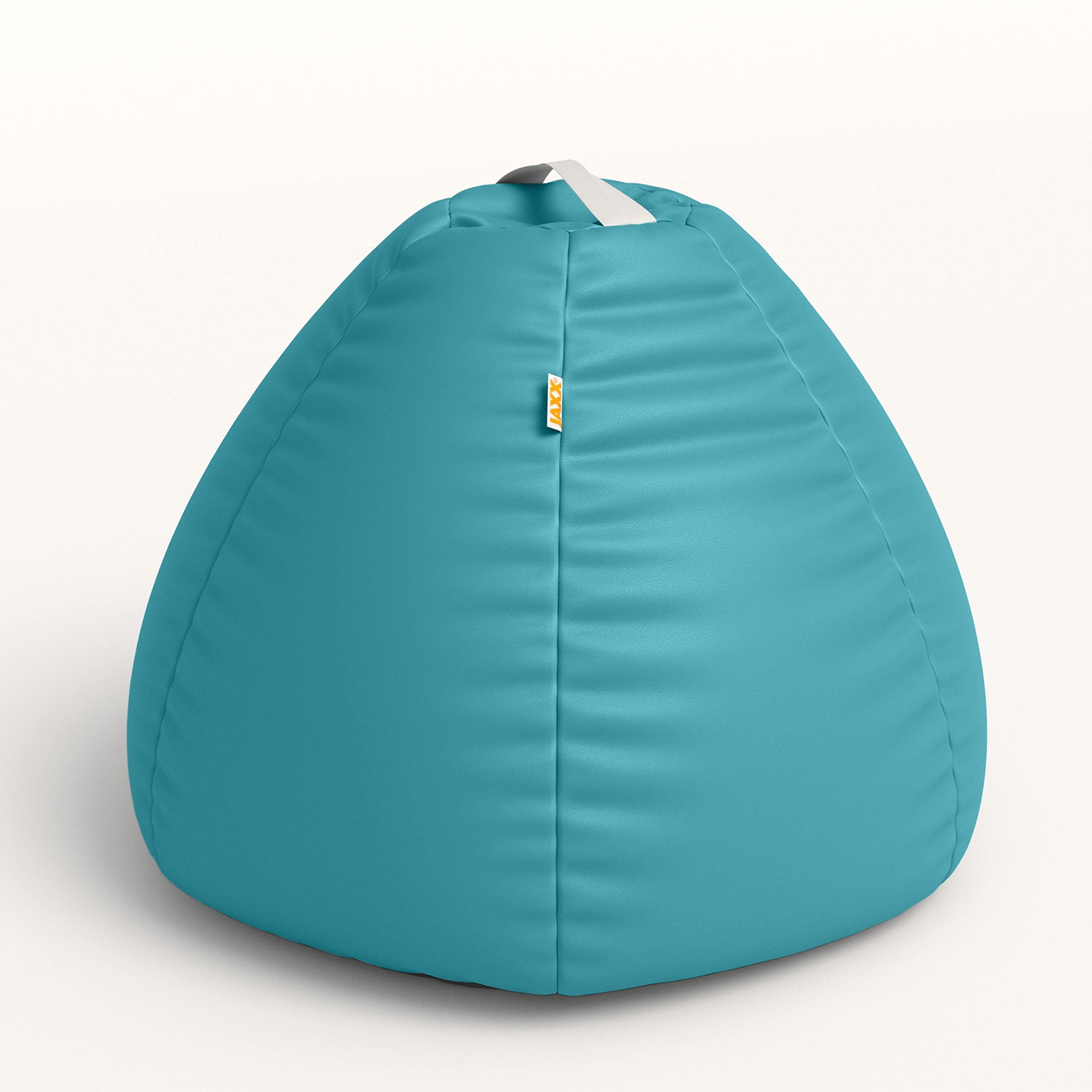 Jaxx Gumdrop Commercial Grade Bean Bag for Educational Environments, Large Size - Premium Vinyl - Turquoise