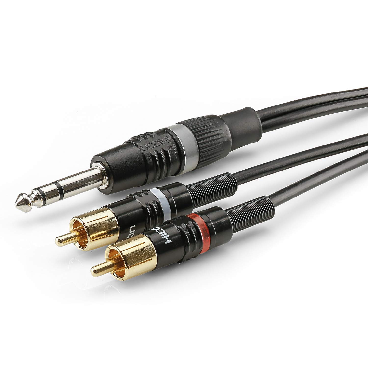 Cable RCA a Jack SommerCable HBP-6SC2-0600 de 6 metros negro 8