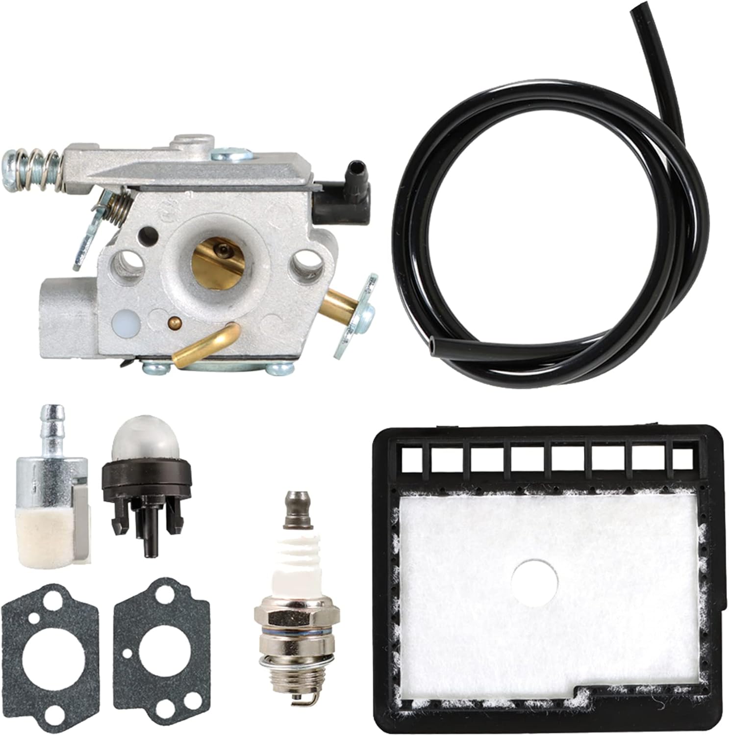 3/8"-7T Clutch Drum E-clip Rim Sprocke Kit For Echo Chainsaw CS-352 CS - Foto 14