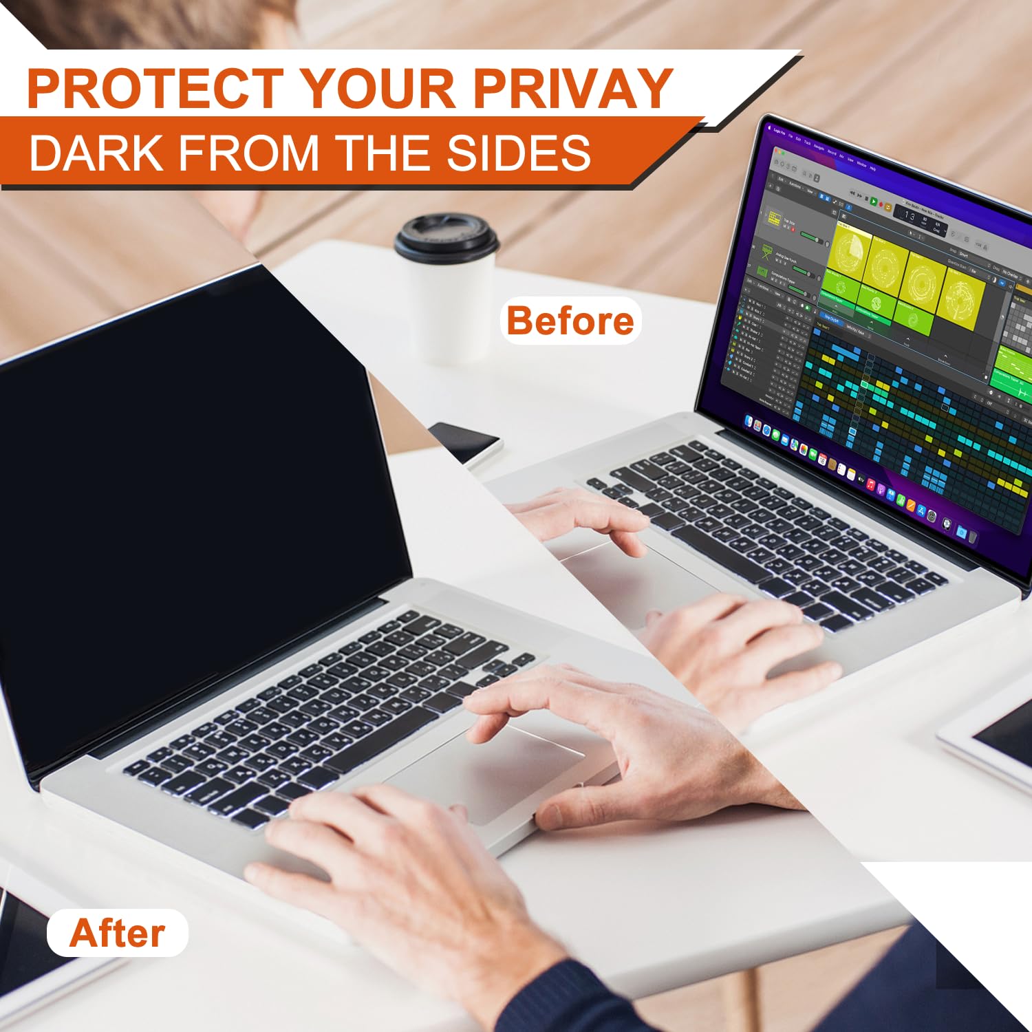 HaruYo Magnetico Filtro Privacy per MacBook Neo 13" A3404 A18 PRO | Protezione per la Privacy Anti Luce Blu e AntiGraffio, Anti-Spy Pellicola di Protezione