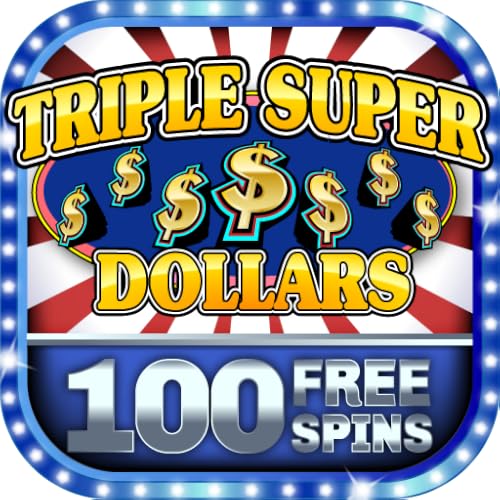 Slot Machine - Triple Super Dollars Free Vintage Casino Game