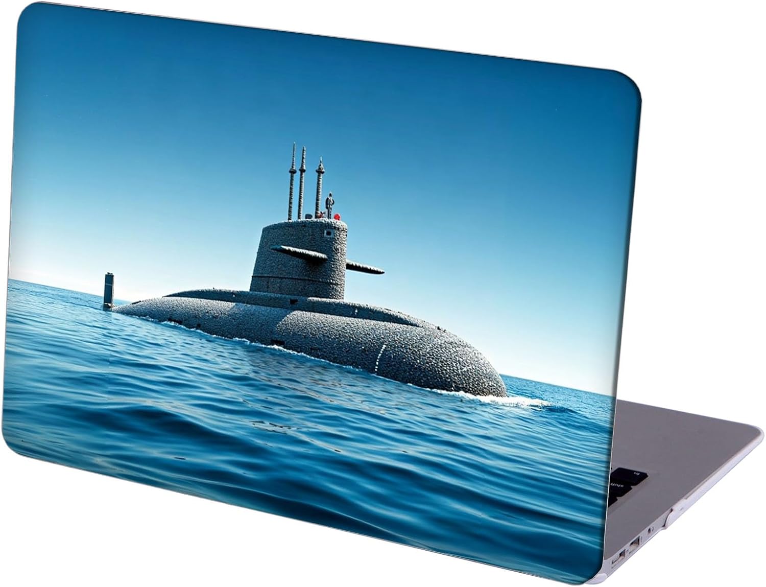 Compatible with MacBook Neo 13-inch, Hard Shell Case with Keyboard Cover and Screen Protector (A3404 A18 Pro chip, 2026 Release) - Submarines MC22588