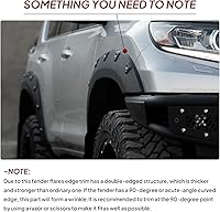 Vista 6 de Moldura de borde de guardabarros, sello de goma EPDM de guardabarros para arco de rueda de automóvil y camión, junta de goma para guardabarros