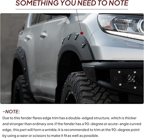 Miniatura 6 de Borde de guardabarros para guardabarros sello de goma EPDM para arco de rueda de coche y camión junta de goma para guardabarros universal uniones