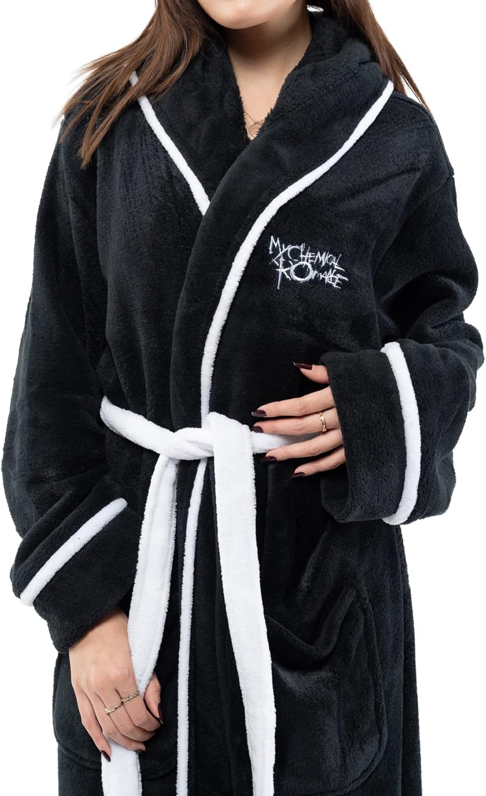 My Chemical Romance The Black Parade Bathrobe - Black Small