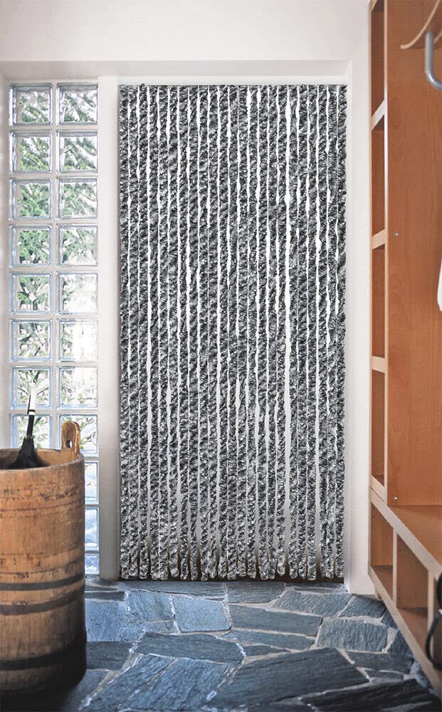 emmevi Tenda Ciniglia Per Porta Proteggi Sole Antimosche Lavabile Regolabile Mod.TENDA_CINIGLIA_(1) 100X220