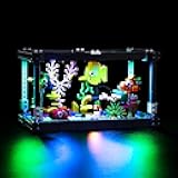 LED Light Kit Compatible with Lego Fish Tank - Lighting Set for Creator 31122 Building Model (Model Set Not Included)