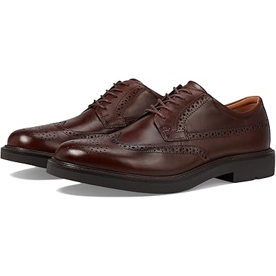 ECCO London Wing Tip Oxford cognac