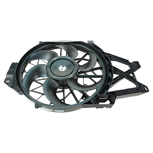 Vista 183 de TRQ Conjunto de ventilador de refrigeración dual compatible con Infiniti EX35 2009 FX35 FX50 2007-2008 G35 2008-2013 G37 2012-2013 M35h 2014-2015