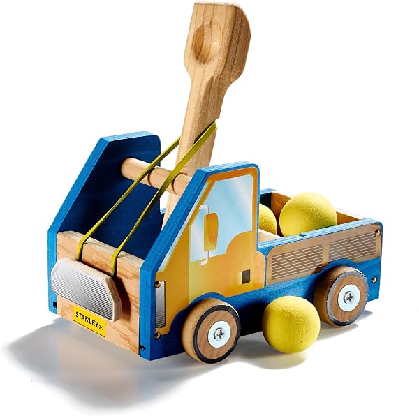 Truck Catapult Wood Building Kit - Stanley Jr.