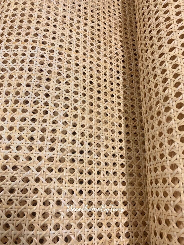Image of Cane Masters Rattan Cane Roll for Furniture Mesh Webbing Mat Roll for Basket Chair Cabinet Almirah Decoration Weaving Furnishing (18X102)