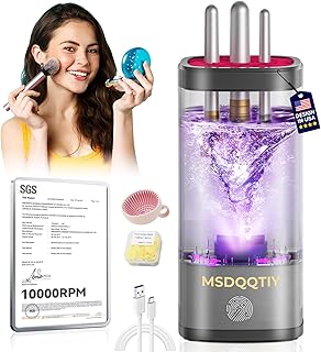 Limpiador de brochas de maquillaje mejorado 2...