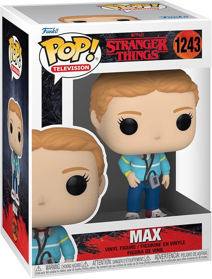 Funko Pop! TV: Stranger Things - MAX Mayfield - Aka MAX - Figura de Vinilo Coleccionable - Idea de Regalo- Mercancia Oficial - Juguetes para Niños y Adultos - TV Fans