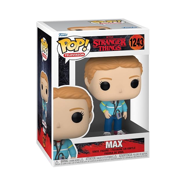 Funko Pop! TV: Stranger Things - MAX Mayfield - Aka MAX - Figura de Vinilo Coleccionable - Idea de Regalo- Mercancia Oficial - Juguetes para Niños y Adultos - TV Fans