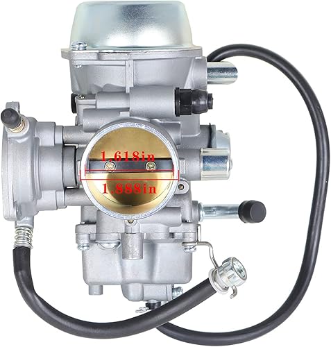 Miniatura 2 de Repuesto de carburador y tubo de admisión para Grizzly 600 1998 1999 2000 2001