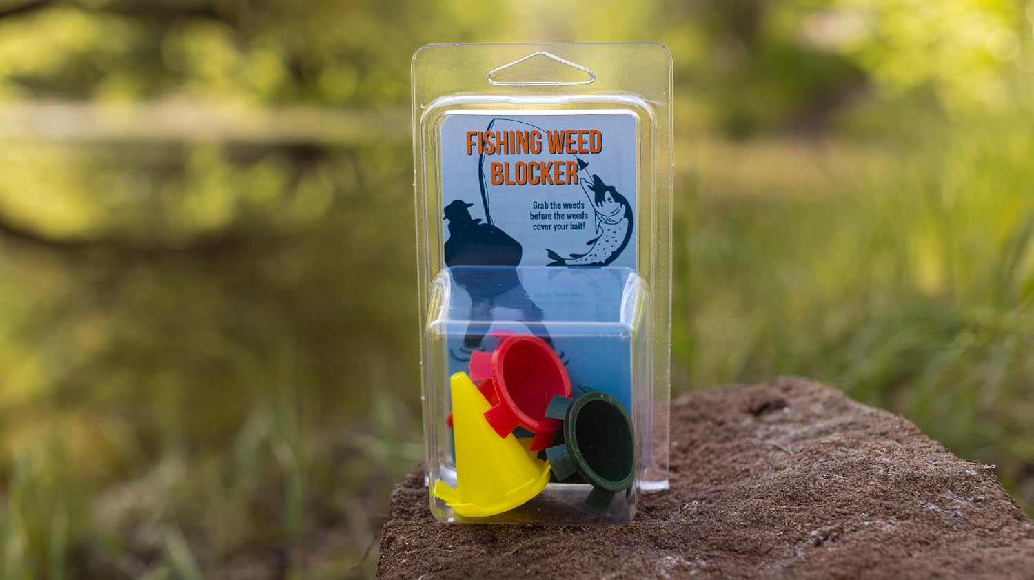 Protect Your Fishing Hook from Weeds | Weed Guard Fish Line Protection | Debris Free Trolling Lines | Angler Rigs | Protect Lures and Bait from Weeds | 3 per Pack