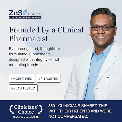 Miniatura 8 de Glicinato de magnesio 5 en 1 de espectro 5 en 1 de ZnS Health, malato, citrato, óxido, hidróxido para energía, nervios, músculos, sueño,