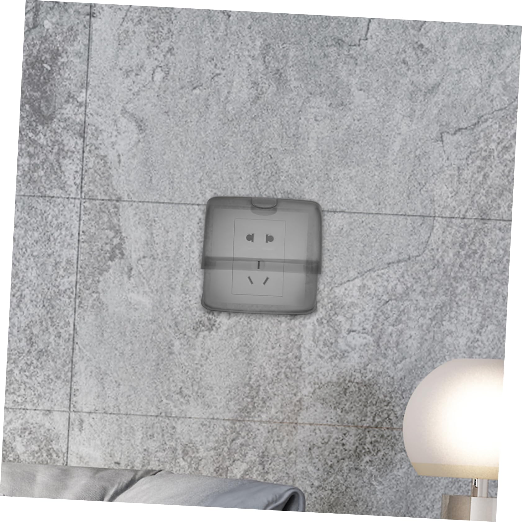 GLEAVI 5pezzi Protezione Per Prese Elettriche Da Esterno Box Copertura Outlet Per Bagno e Giardino Facile Installazione e Resistente Agli Agenti Atmosferici e Versatile Per Uso Domestico