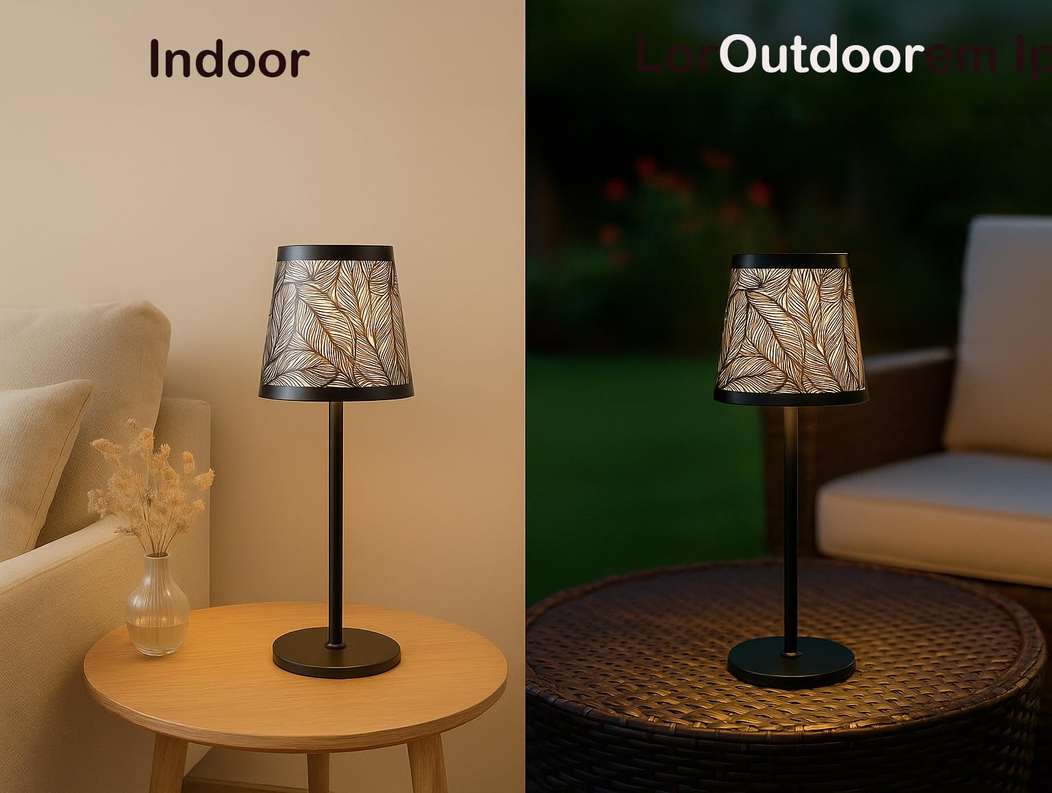 formano Nowoczesna lampa stojąca LED, funkcja dotykowa, funkcja ładowania USB, lampa stołowa