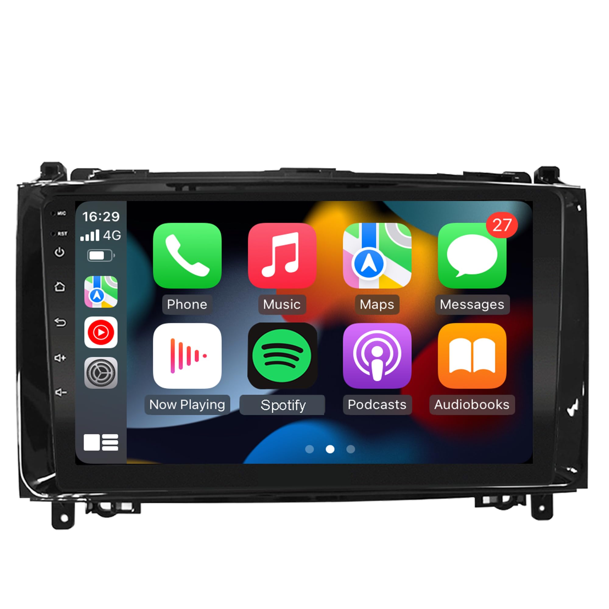 Car Radio for Mercedes-Benz A-Class W169 2004-2012 A150/A160/A170/A180/A200 B-Class W245 2004-2012 B160/B170/B180/B200 V-Class W639 2006-2014 Vito/Viano W906 Sprinter 2006-2012 Sprinter 2500/3000