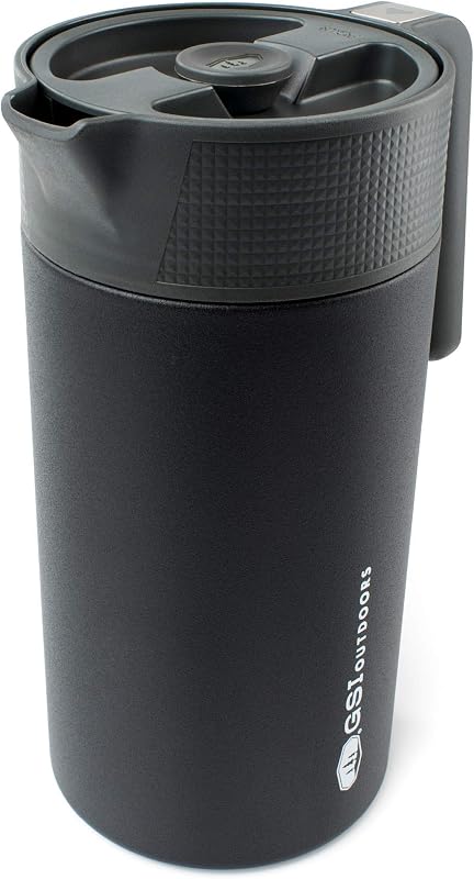 Glacier Stainless JavaPress, 30 fl oz, French Press Mug