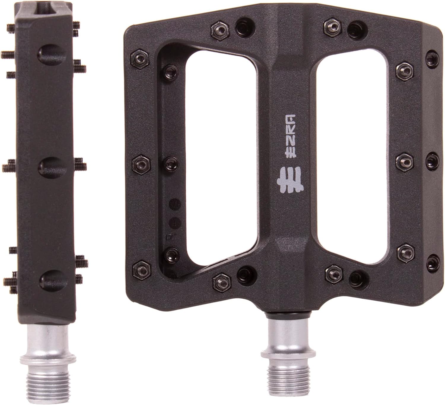 Flat Mountain Bike Platform Pedals by Eastern Bikes for MTB and BMX
