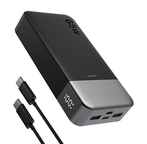 JUOVI 65W 20000mAh Power Bank Portable Charger
