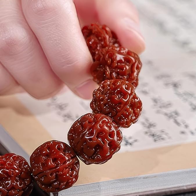 Vajra Bodhi Seed Zodiac Patron Buddha Bracelet, Spiritual Amulet for Men & Women, Natural Bodhi Good Luck Jewelry.