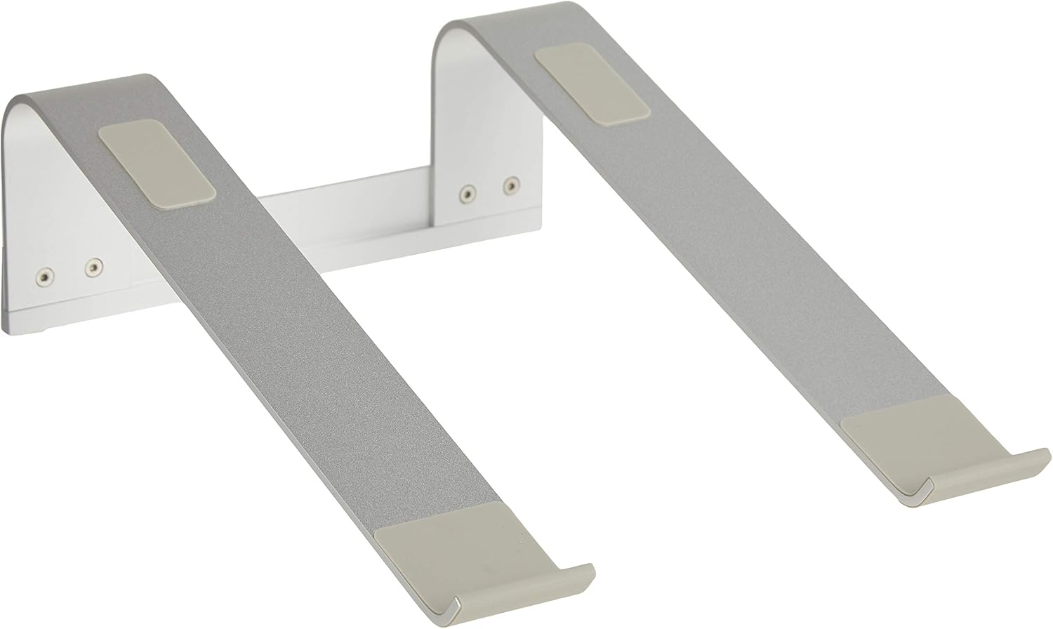 Soporte de Aluminio para Ordenador portátil, versión actualizada, Soporte ergonómico para Elevador, Todos los Cuadernos, Color Plateado