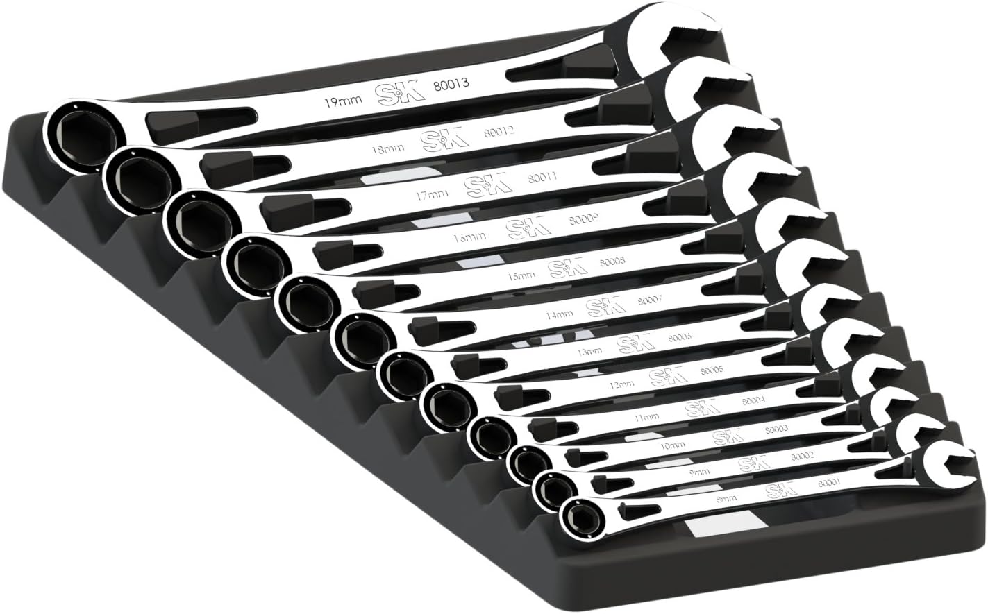 SK Professional Tools 86124 14Piece 6Point SAE Regular Combination