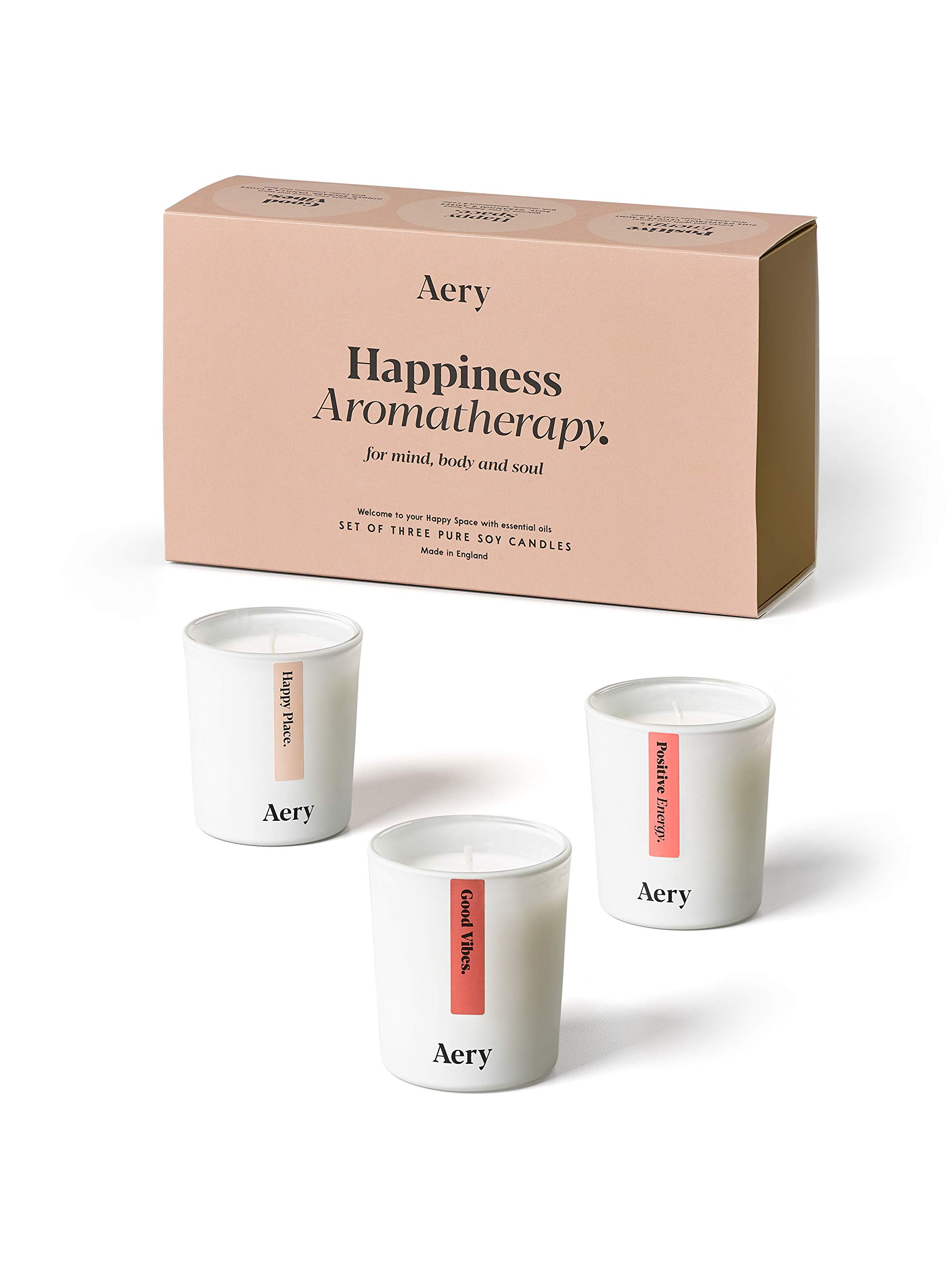 Aery Happy Space Candle Gift Set White