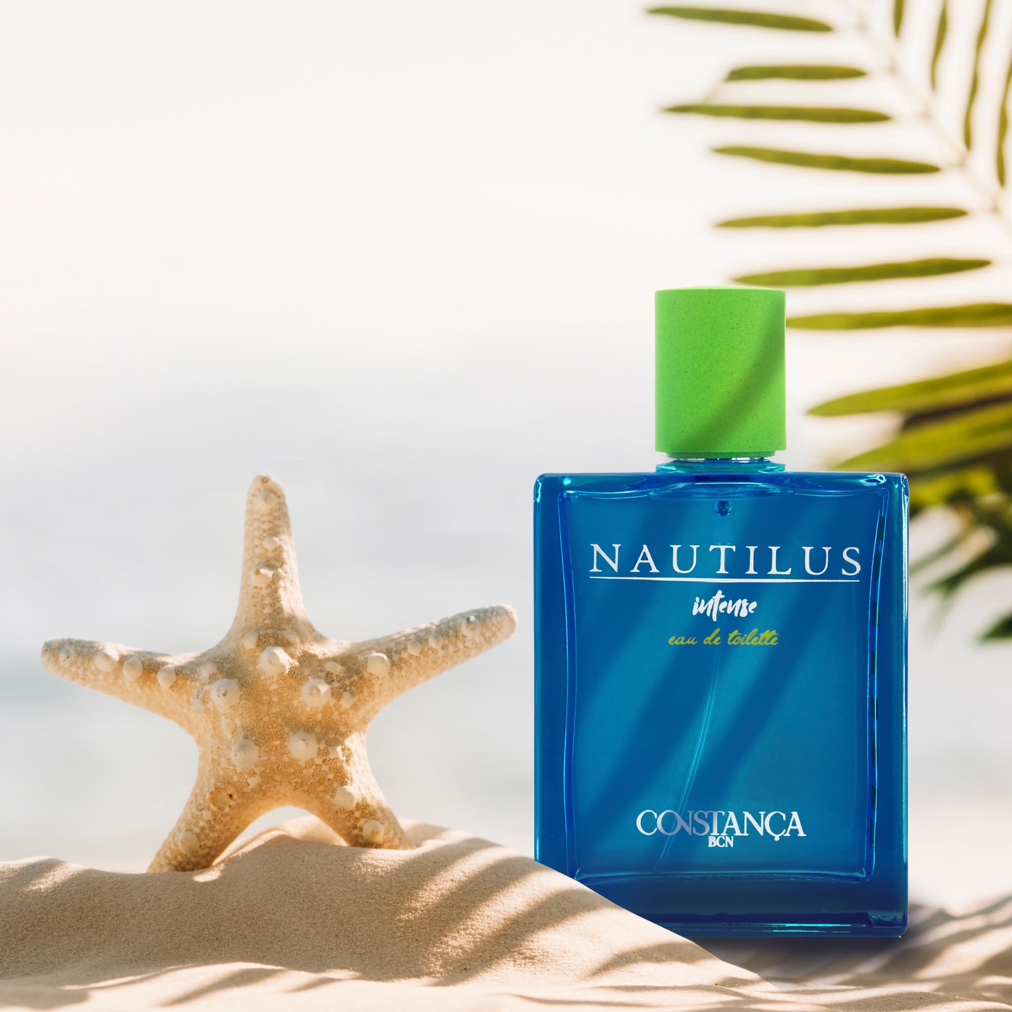 NAUTILUS INTENSE Colonia Hombre 100 ml Eau de Toilette Natural Spray con Notas Marinas Frescas Presentación Elegante en Caja de Madera Artesanal