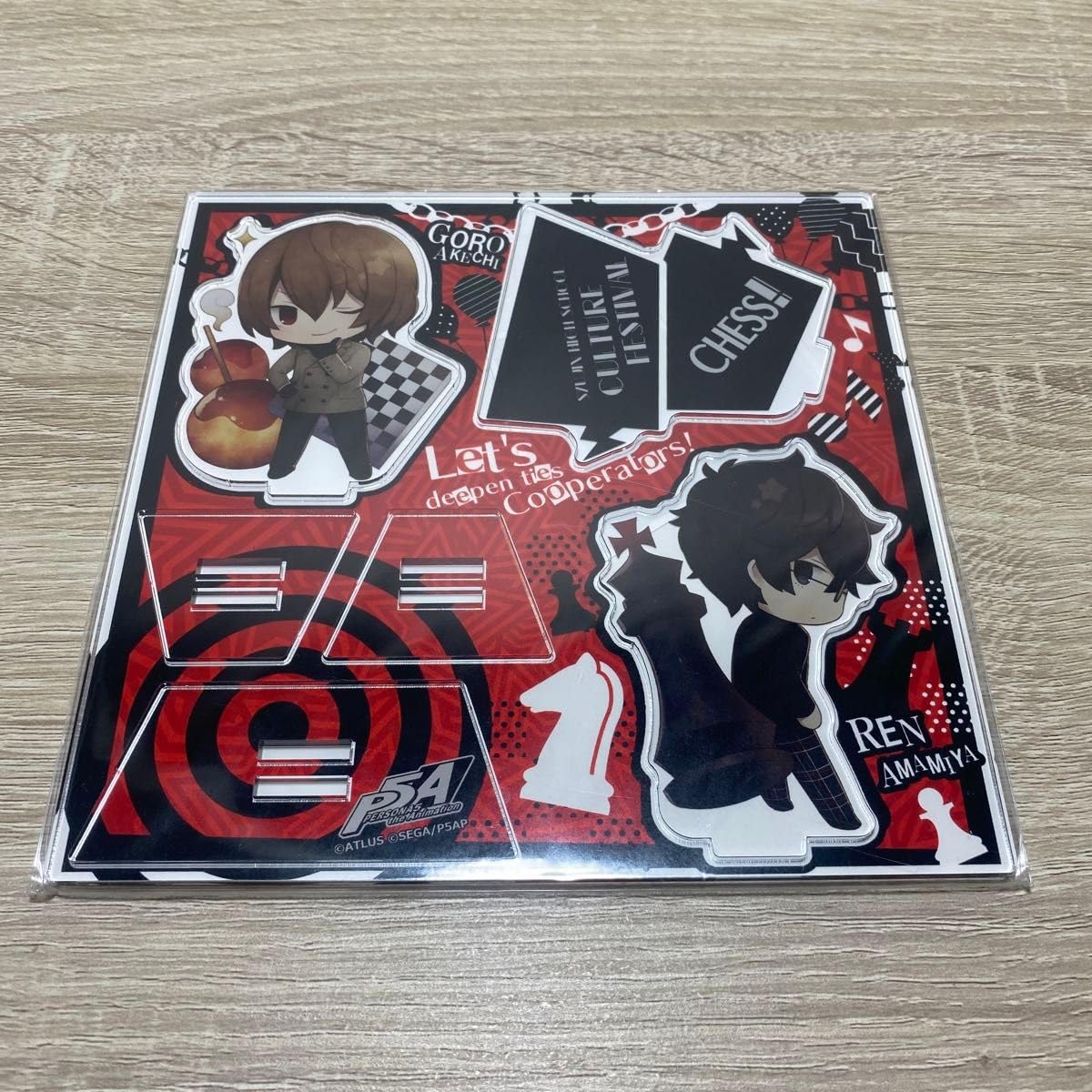 ペルソナ５　ナンジャタウン　アクリルスタンド　全９種　おまけ付　雨宮蓮　明智吾郎 ペルソナ5ナンジャタウンアクリルスタンド全9種おまけ付雨宮蓮