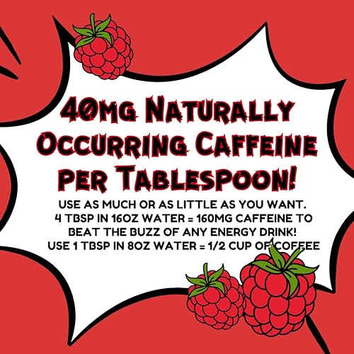 Miniatura 6 de Té en polvo Instant Energy  By Tea Dog  BIG Buzz  Té Guayusa Amazónico denso en nutrientes  Polvo de fruta real  Pre entrenamiento  Patada de la