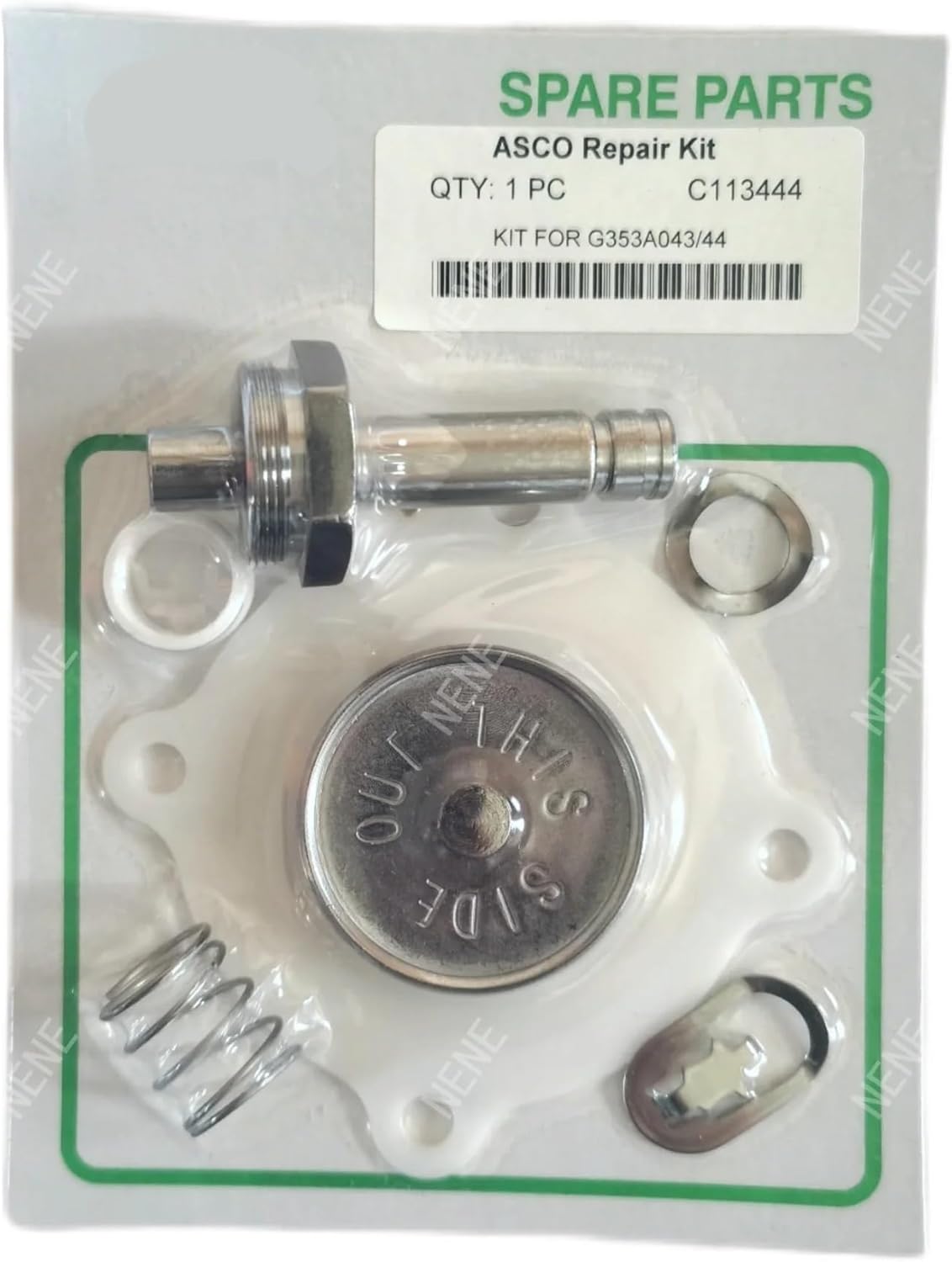 C113444 Pilot Head Diaphragm Repair Kit For SCG353A044 Jet Valves Diaphragm Repair Kit(Nitrile)