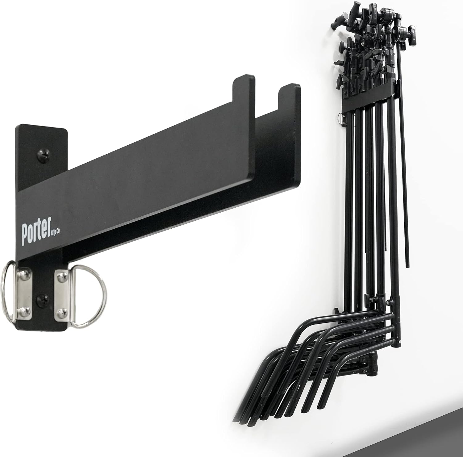 C Stand Wall Mount Bracket Rack Wall Storage Light Stand Bracket