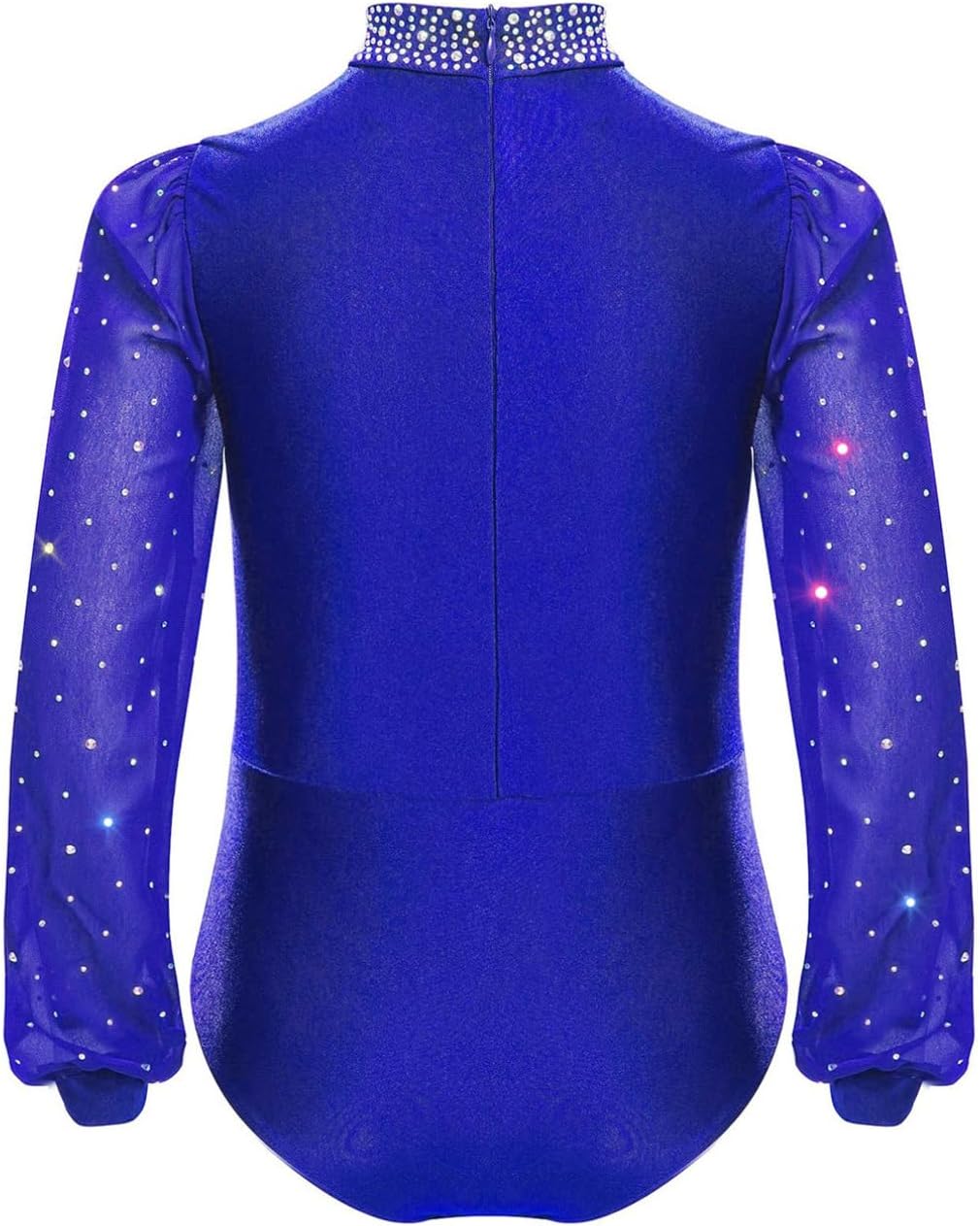 YiZYiF Boys Gymnastics Leotard Tops Figure Ice Skating Jumpsuit Dance Bodysuit Ballroom One Piece Romper Shirts Royal Blue 6 Years