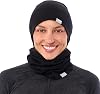 Merino.tech Combo de Gorro y Cuello de Lana Merino 100%, Unisex, Gorro de 17.5um para las 4 Estaciones 1