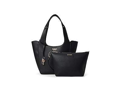 GUESS Calista Tote Handbags Black, Polyurethane