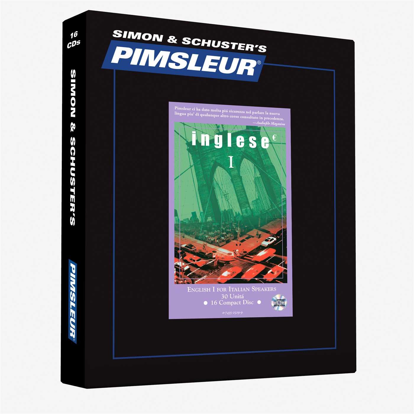Pimsleur English for Italian Speakers Level 2 CD: Learn to Speak and Understand English as a Second Language with Pimsleur Language Programs: Volume 2