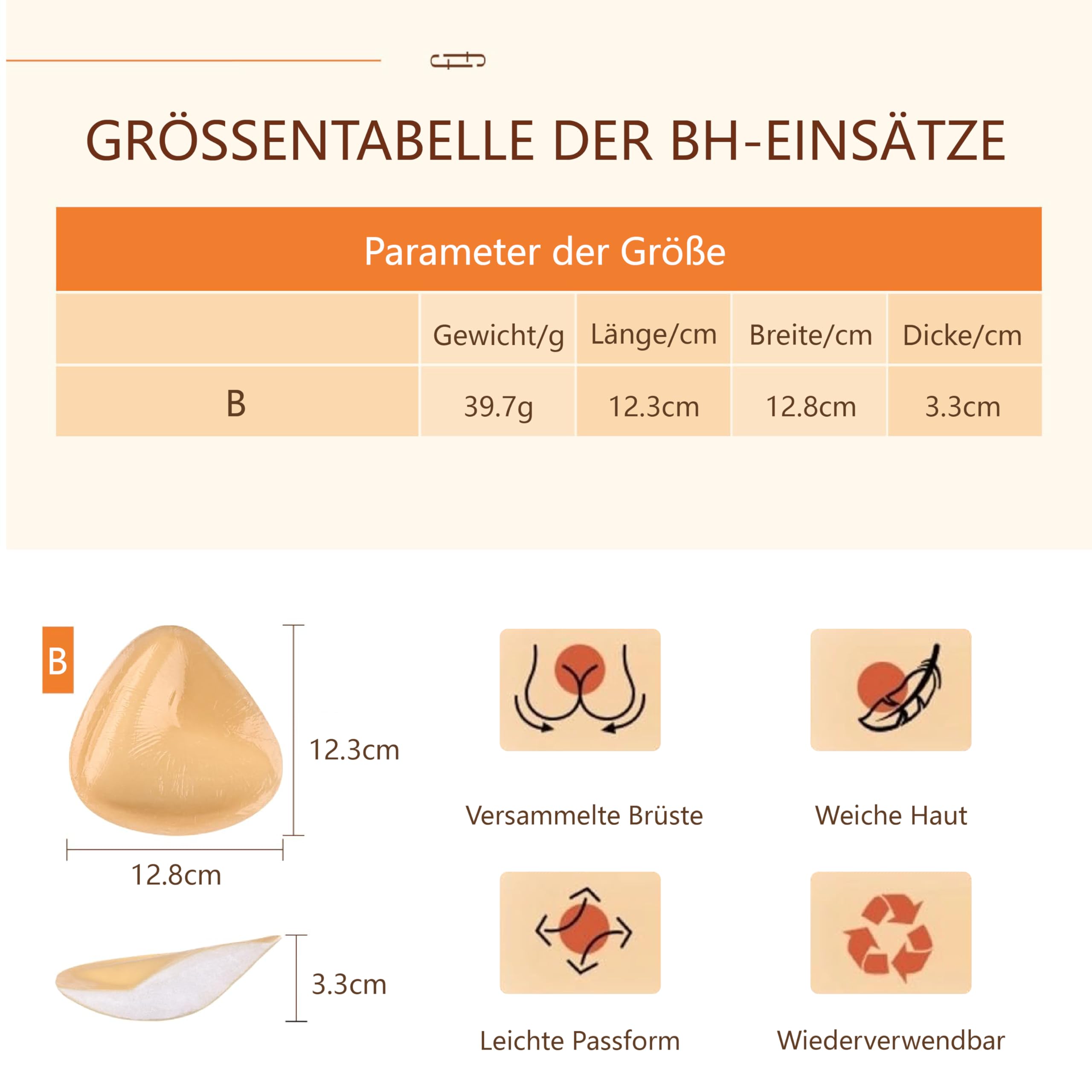 Push Up Pads, 1 paio di cuscinetti push up autoadesivi, reggiseno senza spalline, reggiseno push up pad, cuscinetti adesivi per reggiseno, reggiseni autoadesivi, 2 in 1, reggiseno, resistente