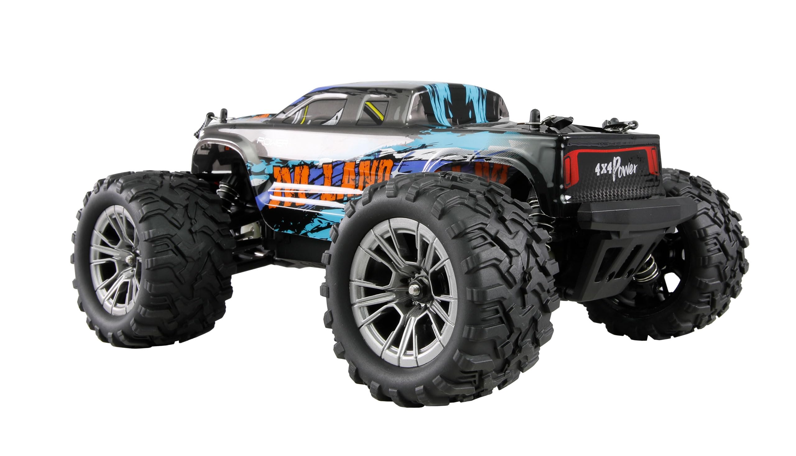 M-Land Monster Truck 4WD 1:16 RTR 48 km/h zdalnie sterowany niebieski